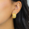 FOPE CLIP-ON GOLD EARRING