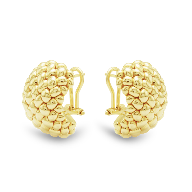 FOPE CLIP-ON GOLD EARRING