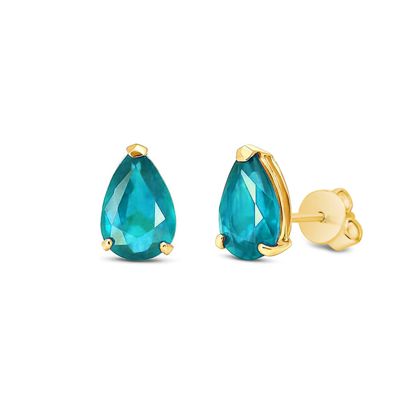 Fancy Tri-Colour Halo Diamond Stud Earrings | Humbertown Jewellers