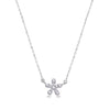 MINI FLOWER DIAMOND NECKLACE