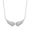 SPARKLING ANGEL WINGS DIAMOND NECKLACE