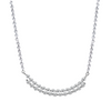 CURVED BAR DIAMOND NECKLACE