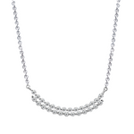 CURVED BAR DIAMOND NECKLACE