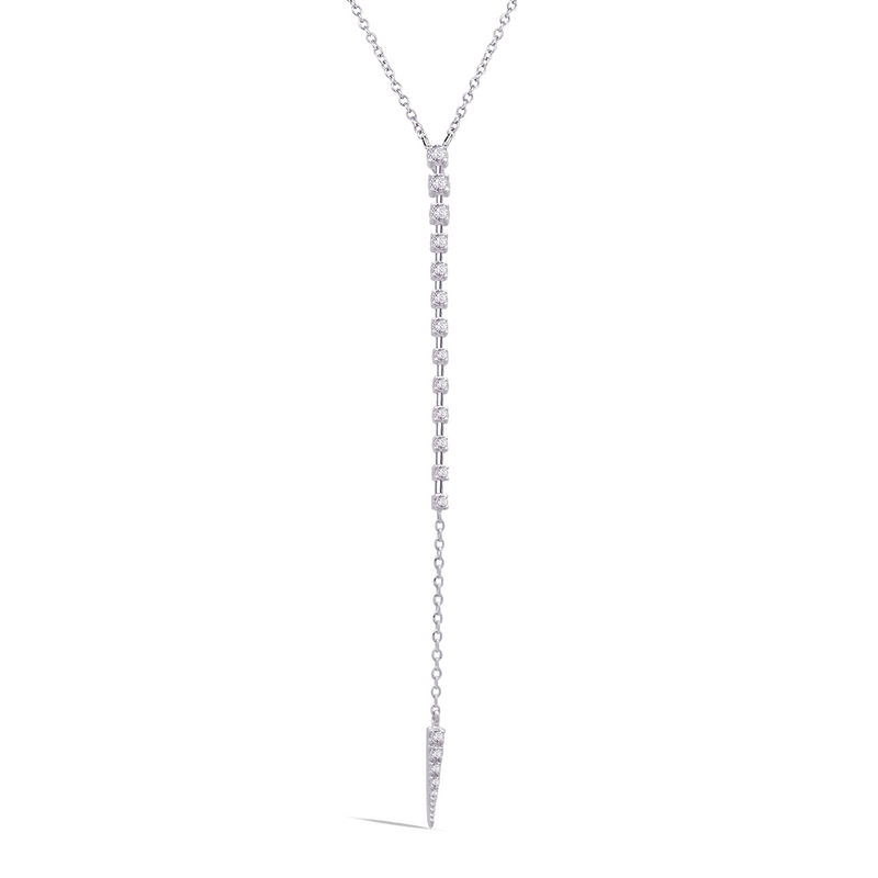 CLASSIC Y-SHAPE DIAMOND NECKLACE