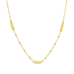 DELICATE BAR GOLD NECKLACE