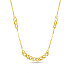 CHIC GOURMET LINK GOLD NECKLACE II