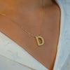 "ALL" NEW STYLE LETTERS GOLD NECKLACE