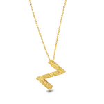 "ALL" NEW STYLE LETTERS GOLD NECKLACE