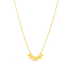 PETITE SUNSHINE  GOLD NECKLACE