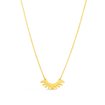 PETITE SUNSHINE  GOLD NECKLACE