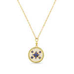 NORTH STAR COIN GOLD NECKLACE