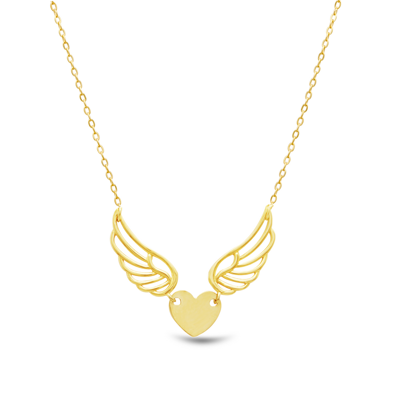 ANGEL LOVE GOLD NECKLACE