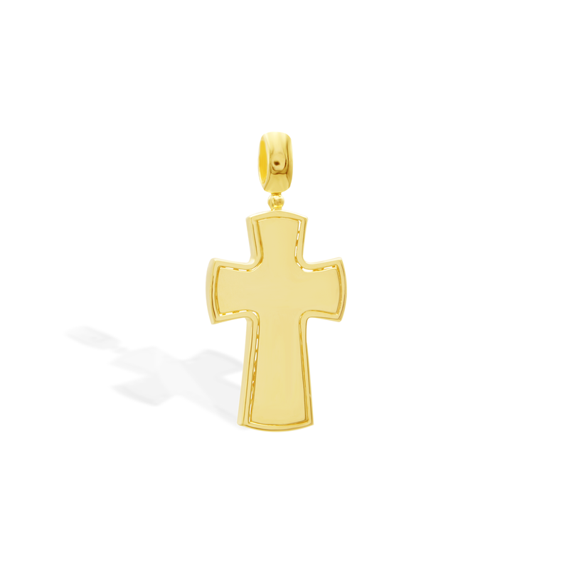 CLASSIC CROSS GOLD PENDANT