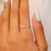 RADIANT ARROW DIAMOND RING