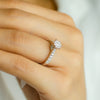 ROUND CLUSTER DIAMOND PROPOSAL RING