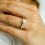 ROUND CLUSTER DIAMOND PROPOSAL RING