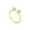 CLASSIC OPEN BAND  MARQUISE DIAMOND RING