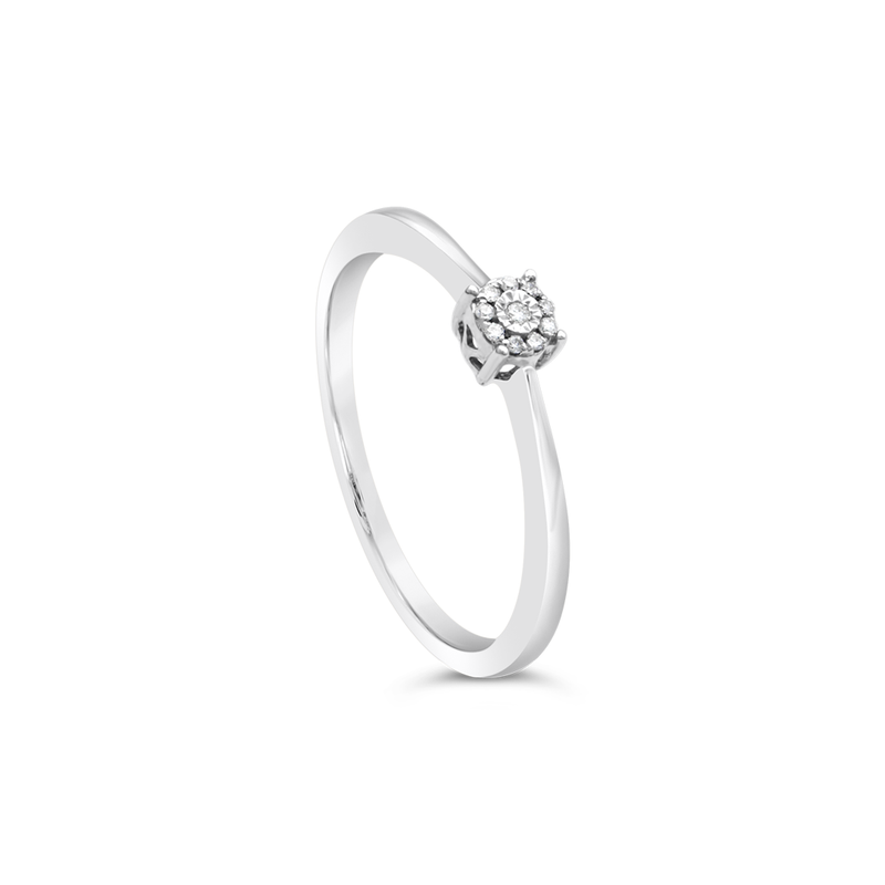 ClASSIC TINY DIAMOND PROMISE RING