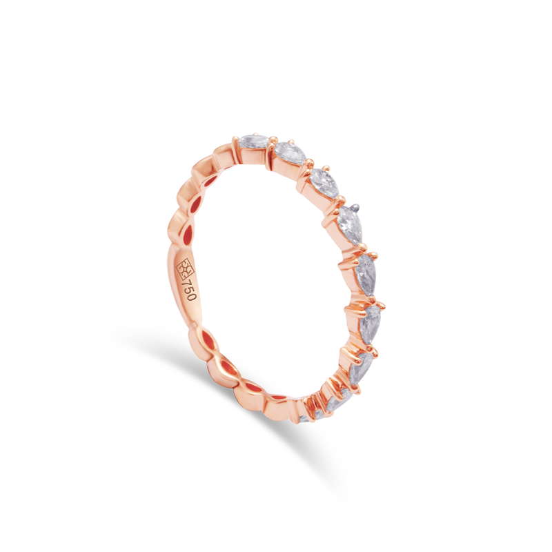 ROSE ETERNITY DIAMOND RING