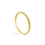 TWISTY SHAPE GOLD RING