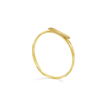 SLEEK LINE GOLD RING