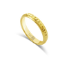 PYRAMID BAND GOLD RING