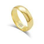 CLASSIC PLAIN BAND GOLD RING