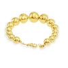 ALL ROUND HUGE SHINNY BALLS GOLD BRACELET