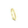 BAND OF SOLID RECTANGLES GOLD RING