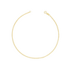 SMALL CIRCLES CHAIN GOLD ANKLET