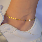 PEARS CHAIN GOLD ANKLET