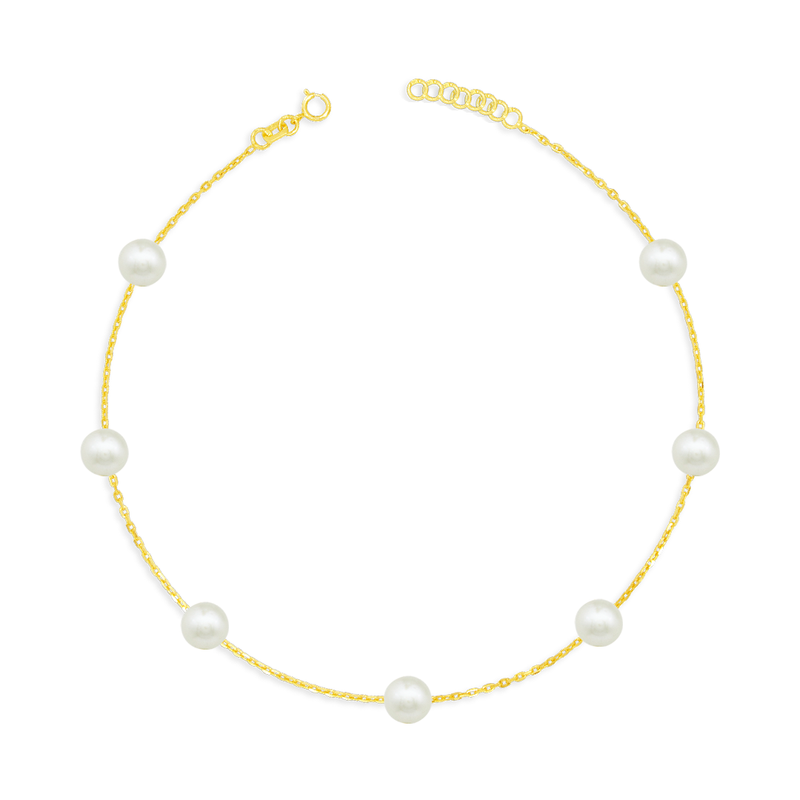 PEARL GOLD ANKLET