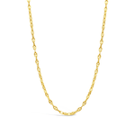 3.2mm OVAL CLIP GOLD CHAIN
