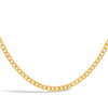 FLAT CURB GOLD CHAIN I