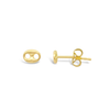 TINY LINK GOLD STUD GOLD EARRING