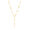 LONG STARS GOLD NECKLACE