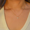 SPECIAL PEAR DIAMOND NECKLACE