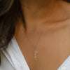 DROPPING LOVE WORD DIAMOND NECKLACE