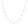 MIX OF BEADED PEARLS GOLD NECKLACE