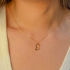 NEW STYLED-HEART GOLD NECKLACE