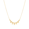 STARS ON GOURMET GOLD NECKLACE