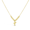 GOURMET WITH DOLPHINE GOLD NECKLACE