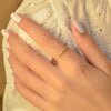 SHINNY CHAIN GOLD RING