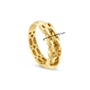 SHINNY DOUBLE CHAIN GOLD RING