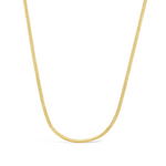 SLIM CUBIAN GOLD CHAIN